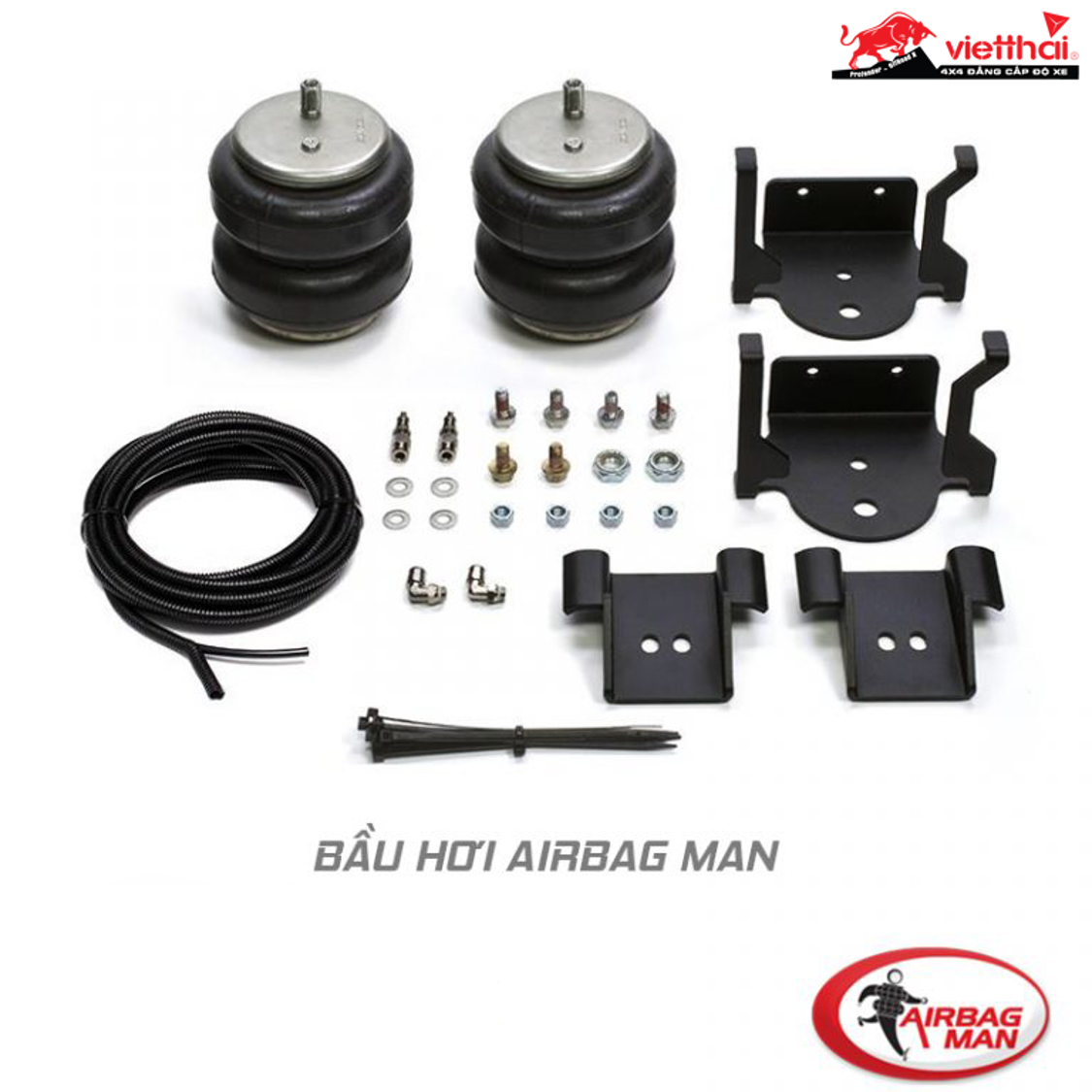 BẦU HƠI AIRBAG MAN RR4656 CHO NISSAN NAVARA D40 4×4 & 4×2 (2006-2015)
